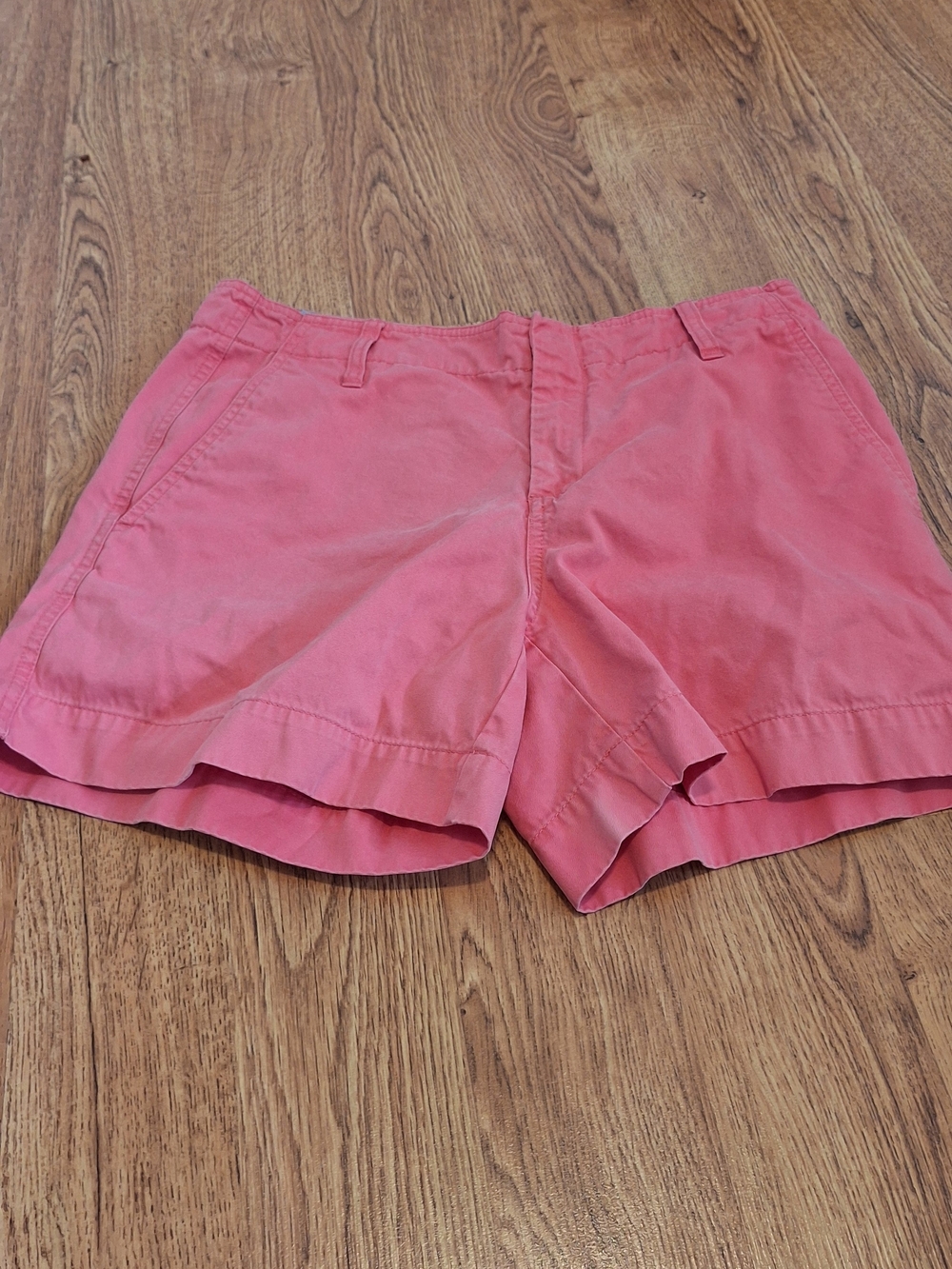 Tommy Hilfiger Coral-Pink Cotton Bermuda Shorts